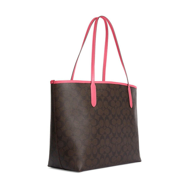 Sac-à-main Femme Coach CB869-IMUOE 44 x 27 x 14 cm Marron