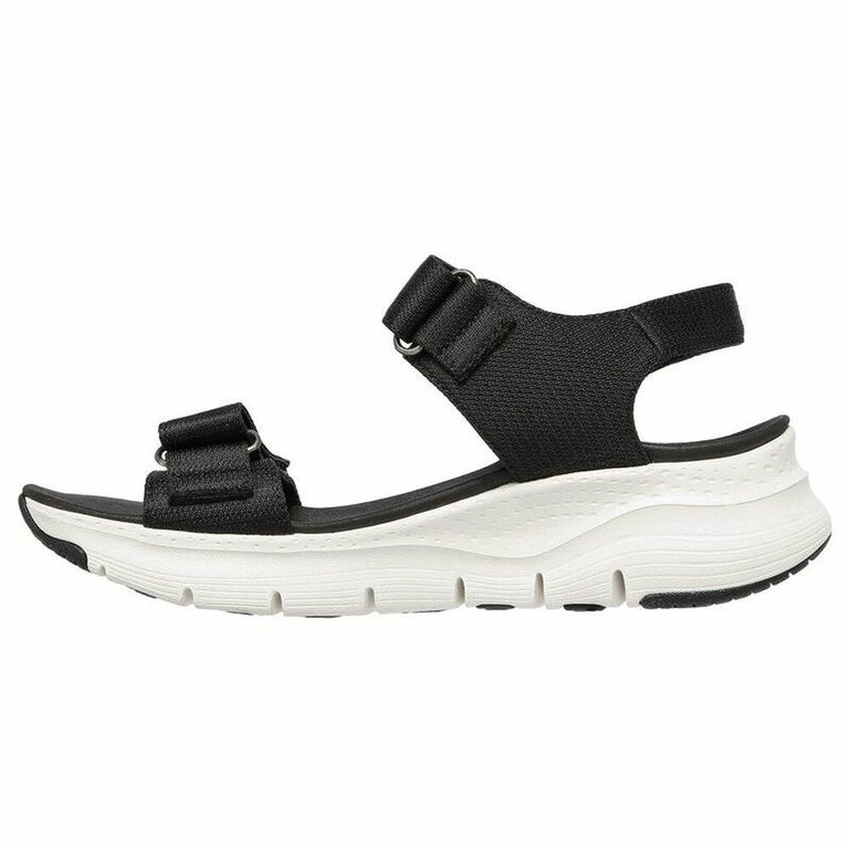 Sandales pour Femme Skechers  Arch Fit Noir