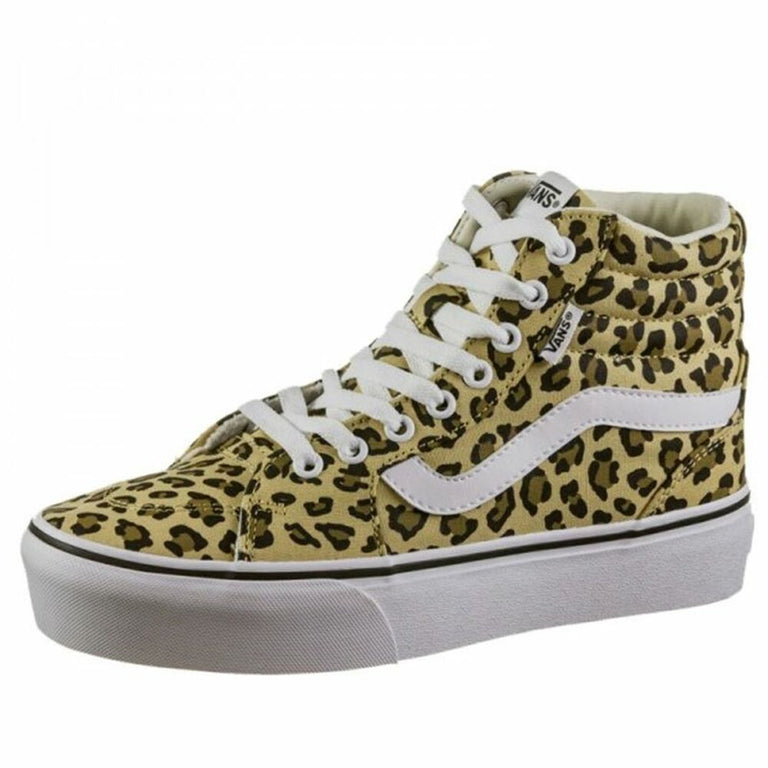 Chaussures de sport pour femme Vans Filmore HI PLA  Kaki