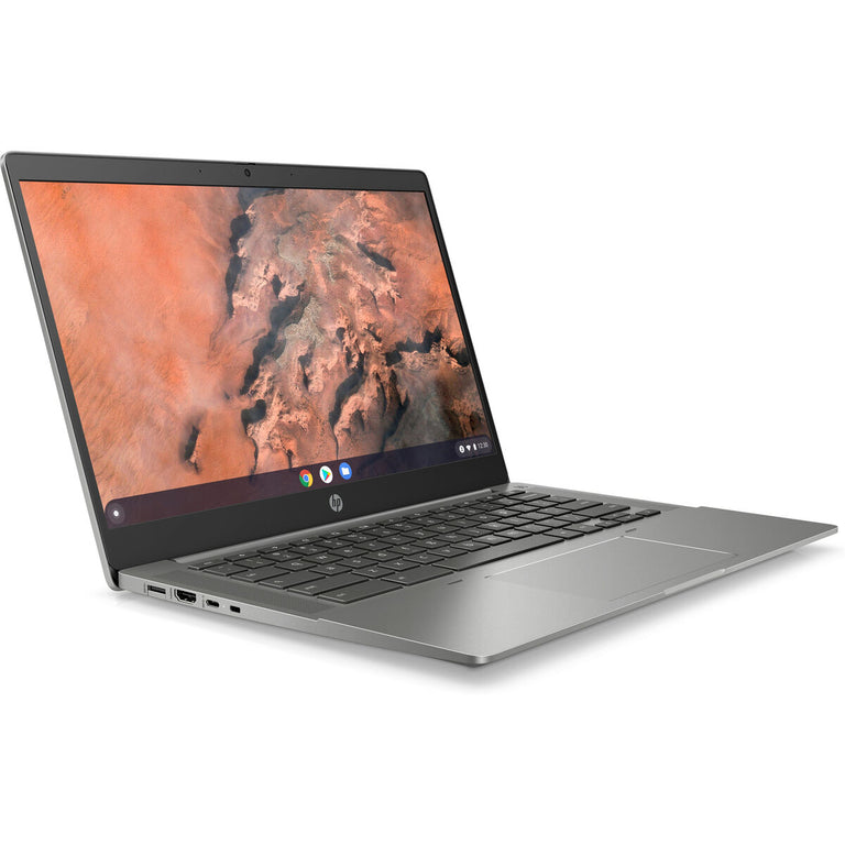 Ordinateur Portable HP 14b-na0013ns AMD Athlon Silver 3050C Espagnol Qwerty 14" 4 GB RAM 64 GB eMMC