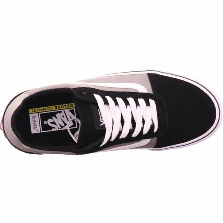 Chaussures casual homme Vans Ward Deluxe Noir Gris
