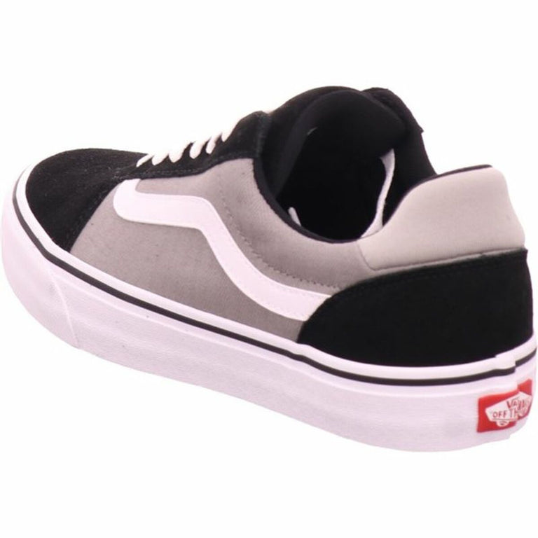 Chaussures casual homme Vans Ward Deluxe Noir Gris