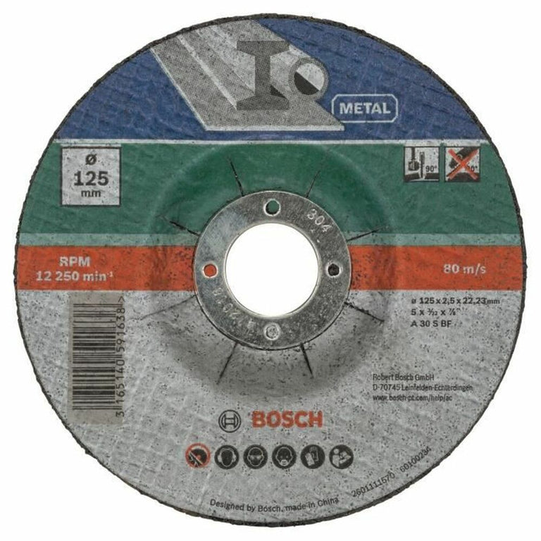 Disque de coupe BOSCH Ø 125 mm (Reconditionné A+)
