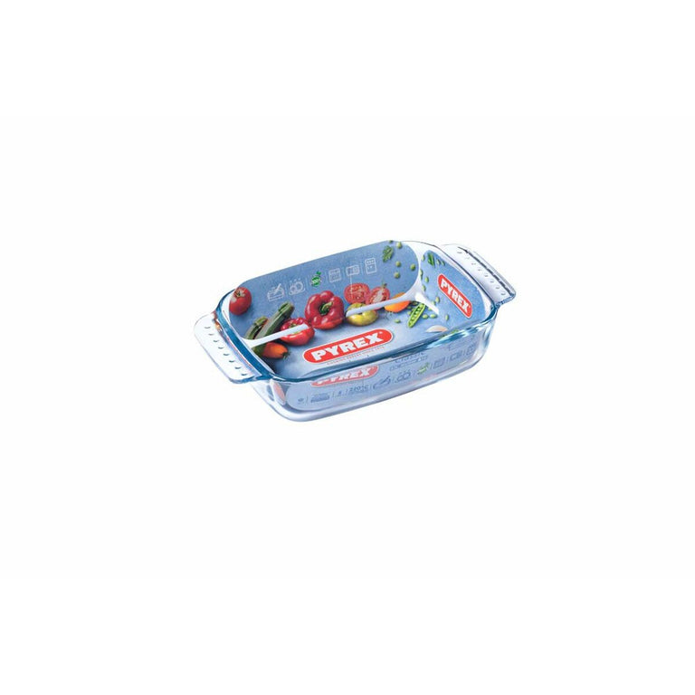 Plat de Four Pyrex Transparent verre (22 x 13 x 5 cm)