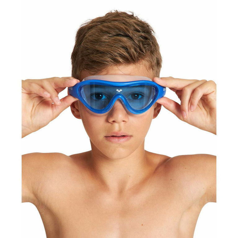 Lunettes de bain pour enfants Arena The One Mask Jr Bleu