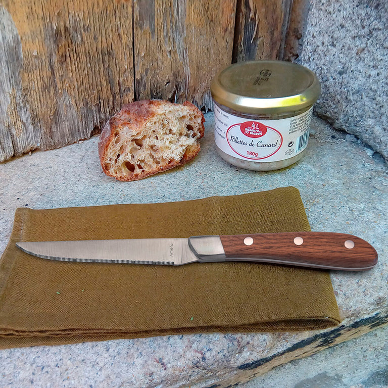 Ensemble de couteaux à viande Amefa Achille 6 Unités Métal Bicolore (23 x 2,4 x 1,5 cm)