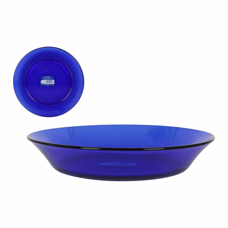 Assiette creuse Duralex Lys saphir Bleu 19,5 cm 19'5 x 3'5 cm