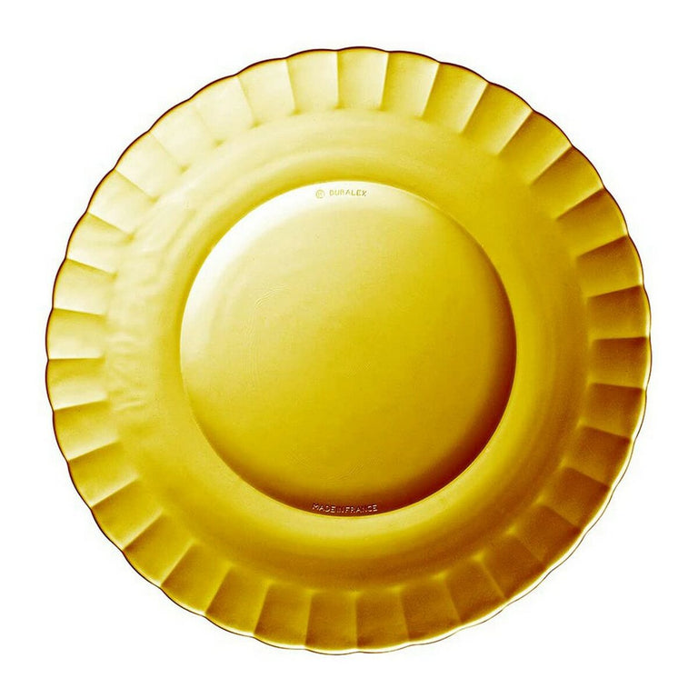 Assiette plate Duralex Picardie Verre Ambre (ø 23 x 3,5 cm)