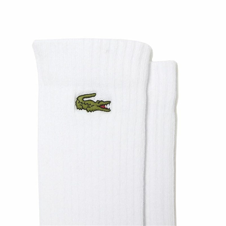 Chaussettes Lacoste Sport 3 Unités Blanc