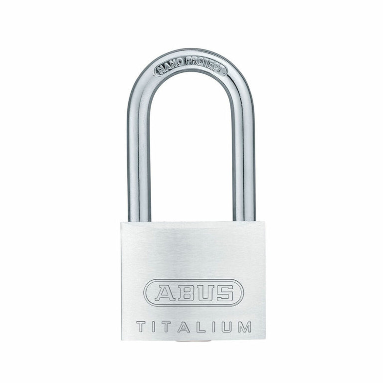 Verrouillage des clés ABUS Titalium 64ti/50hb50 Acier Aluminium Long (5 cm)