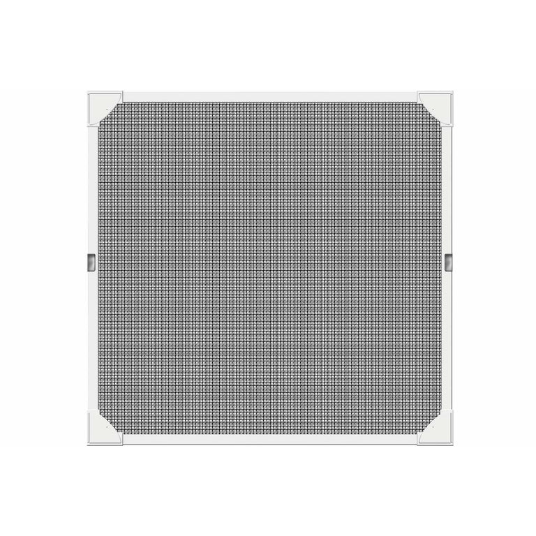 Moustiquaire Schellenberg Magnétique Avec cadre Fibre de Verre Blanc (100 x 120 cm)