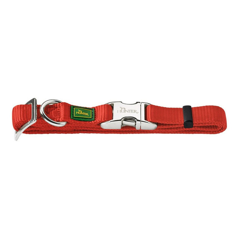 Collier pour Chien Hunter Alu-Strong Rouge Taille S (30-45 cm)