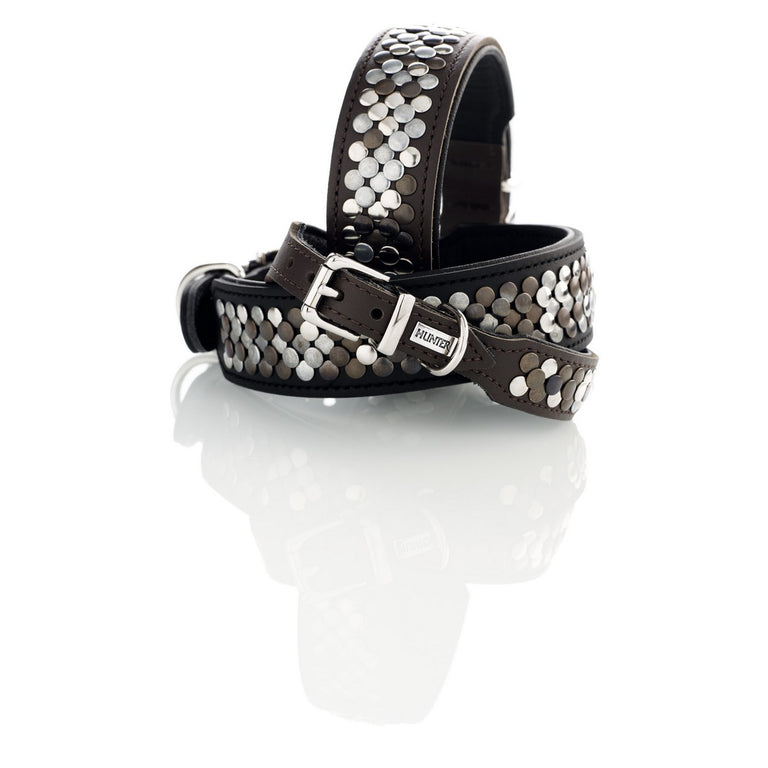 Collier pour Chien Hunter Arizona Noir black (41-49 cm)