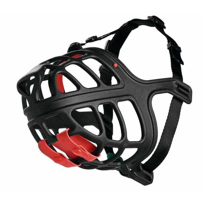 Muselière Hunter Albury Noir Taille 4 (7 cm) (33 cm) (69 cm)