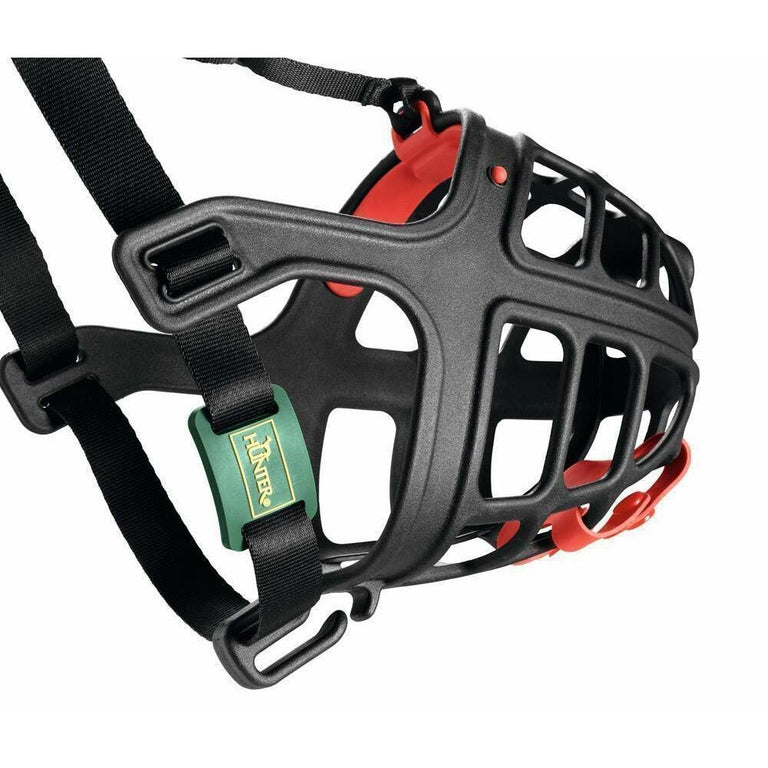 Muselière Hunter Albury Noir Taille 4 (7 cm) (33 cm) (69 cm)