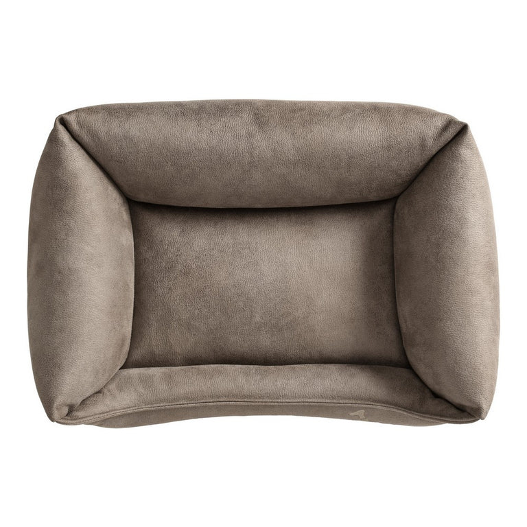 Canapé pour chien Hunter Bologna Cuir synthétoqie Gris (70 x 50 cm)
