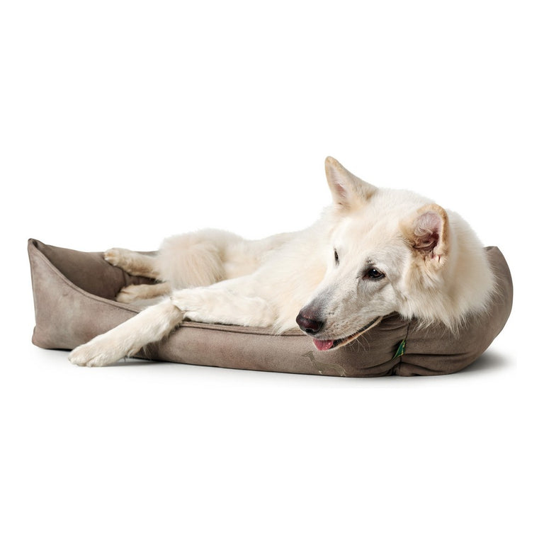 Canapé pour chien Hunter Bologna Cuir synthétoqie Gris (70 x 50 cm)