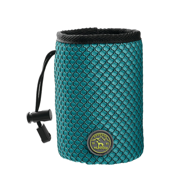 Coffret Hunter Basic Textile Idéal pour les aliments et les récompenses des animaux de compagnie Turquoise