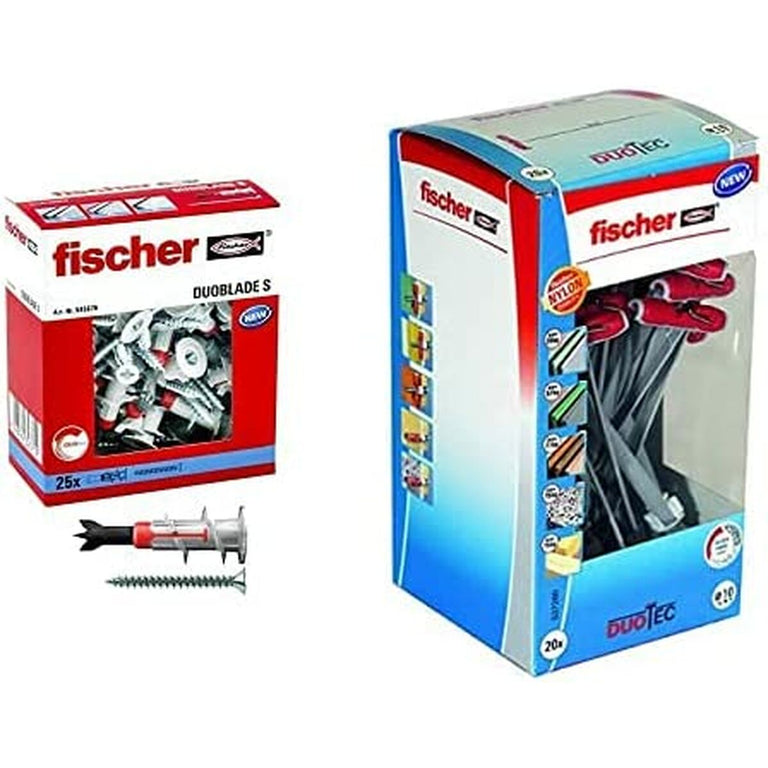 Chevilles et vis Fischer 44 mm (25 Unités)
