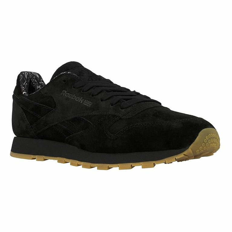 Chaussures de Sport pour Homme Reebok Classic Leather  Noir