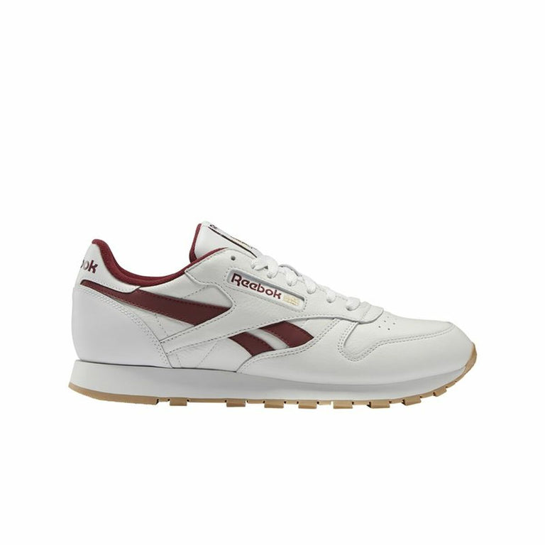 Chaussures de Sport pour Homme Reebok Classic Leather Blanc