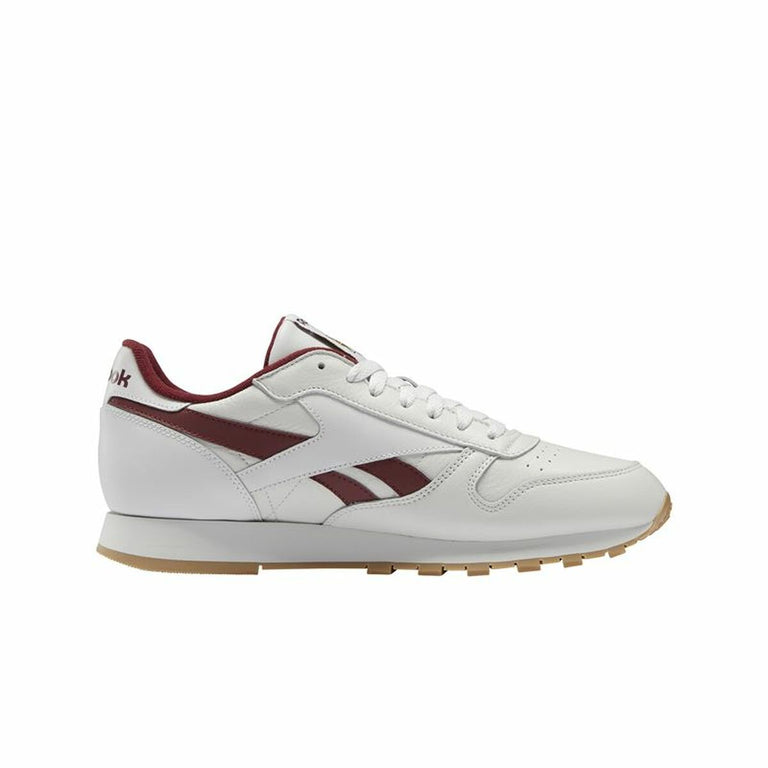 Chaussures de Sport pour Homme Reebok Classic Leather Blanc