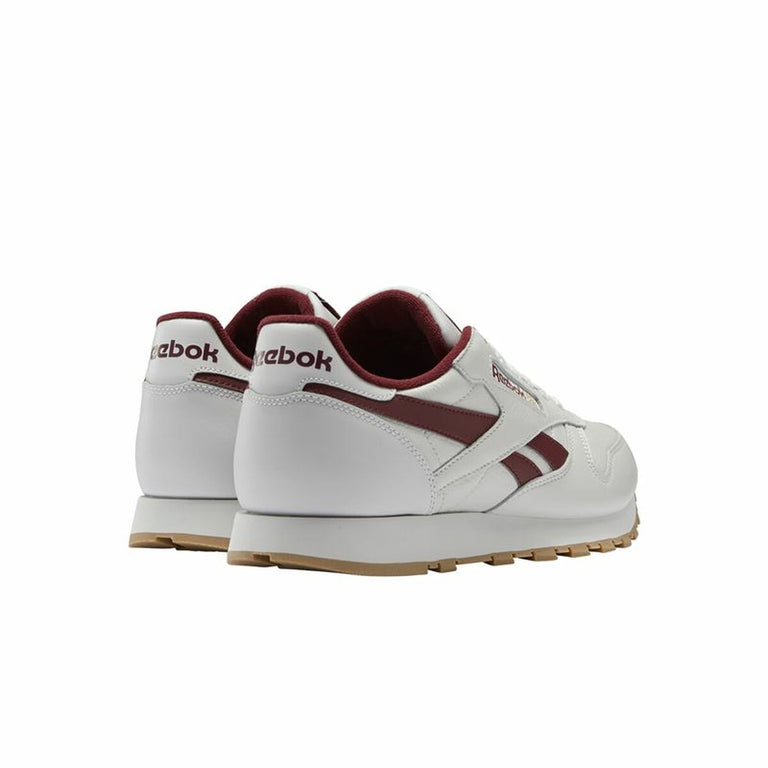 Chaussures de Sport pour Homme Reebok Classic Leather Blanc