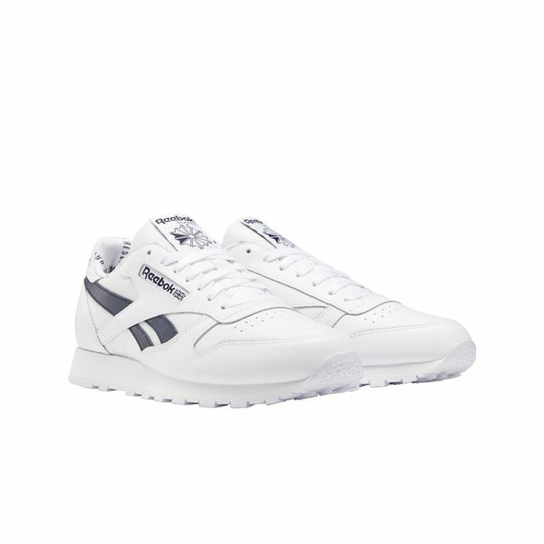 Chaussures de Sport pour Homme Reebok Classic Leather Blanc