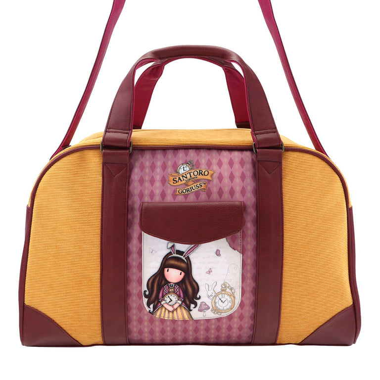 Sac de Voyage Gorjuss Just one second Marron Saumon (50 x 31 x 23 cm)