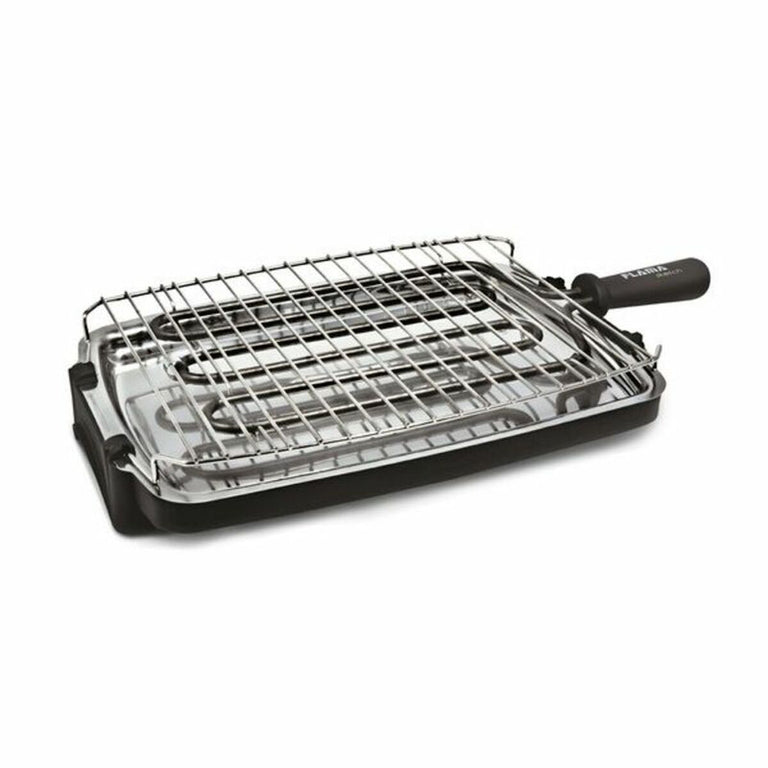 Barbecue Électrique Flama 421FL 2400W (34 x 29 cm) Noir 2400W