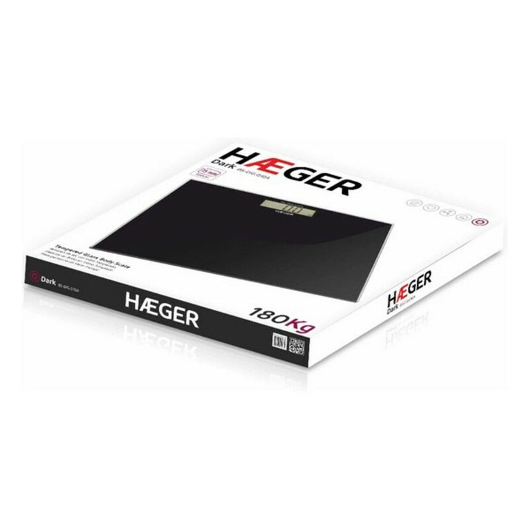 Balance Numérique de Salle de Bain Haeger Dark 180 kg