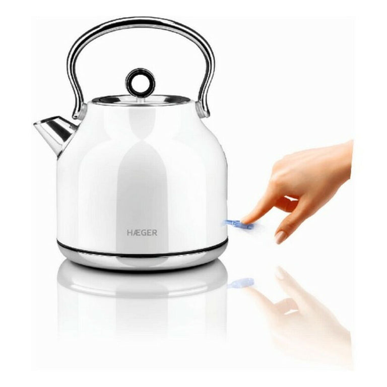 Bouilloire et Théière Haeger Art Deco White 1,7 L 2200W