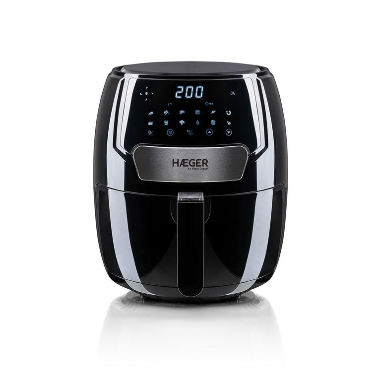 Friteuse sans Huile Haeger Air Feast Digital 1500 W 3,7 L Noir