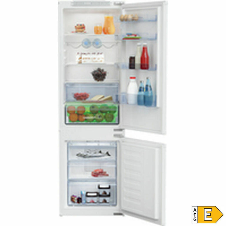 Réfrigérateur Combiné BEKO BCHA275E4SN Blanc (178,1 x 54 cm)