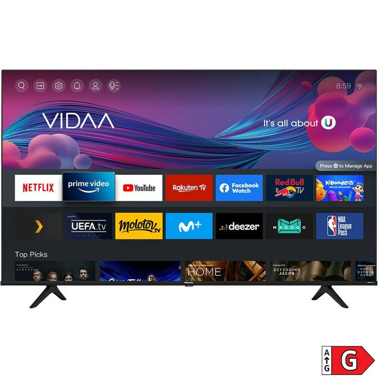 TV intelligente Hisense 50A6BG       50 LED Ultra HD 4K 50"