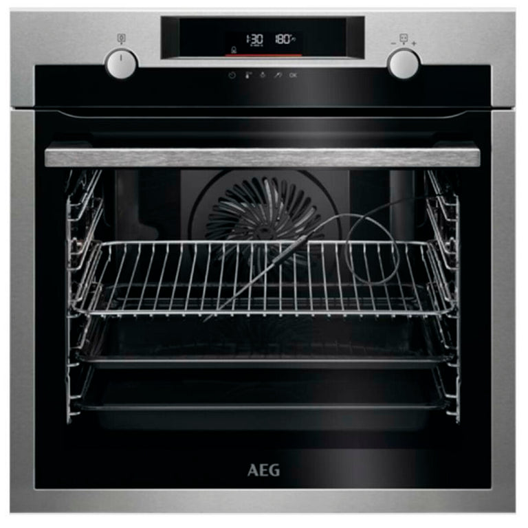 Four à pyrolyse Aeg BPE546360M Acier 3500 W 71 L