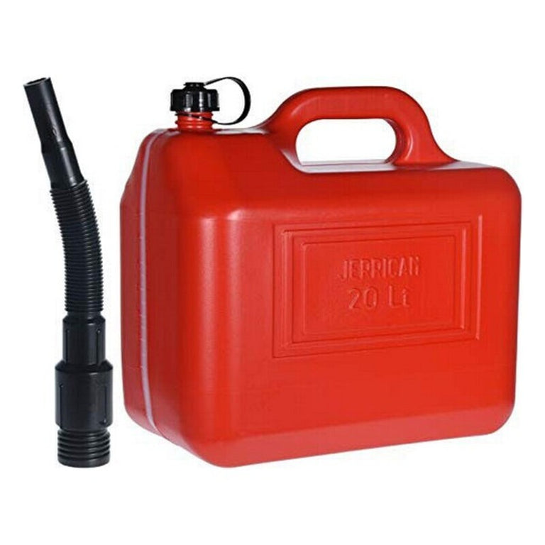 Réservoir de carburant avec entonnoir Self 20 L Rouge