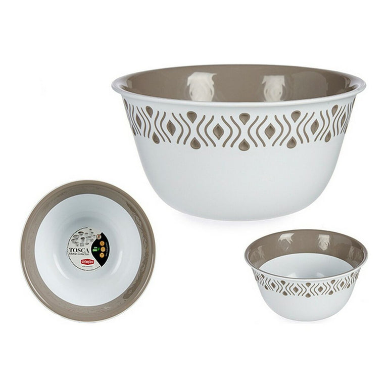 Bol Stefanplast Beige Plastique 19 x 9 x 19 cm