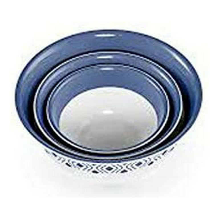 Bol Stefanplast 55201 Bleu Plastique (3 Pièces)