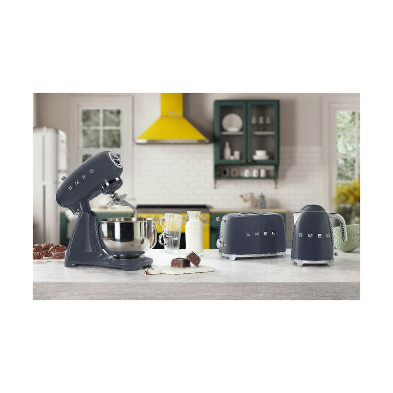 Mixeur/mélangeur de pâte Smeg SMF03GREU Gris 800 W