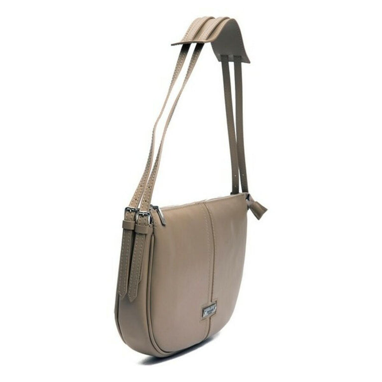 Sac-à-main Femme Trussardi D66TRC00035-CAMEL Cuir Crème