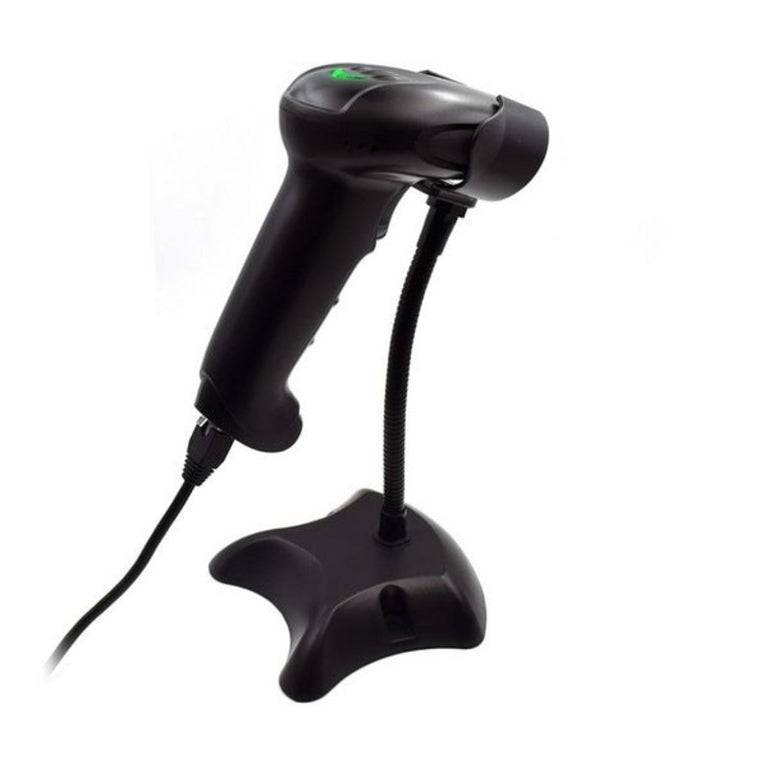 Lecteur de code barres avec support Ewent EW3420 LED USB Noir