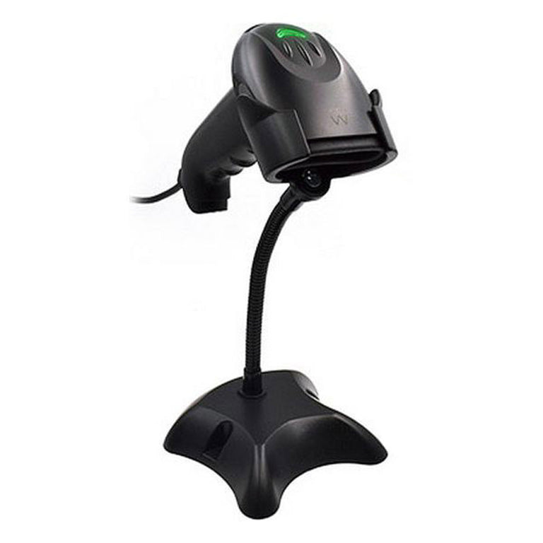 Lecteur de code barres avec support Ewent EW3420 LED USB Noir