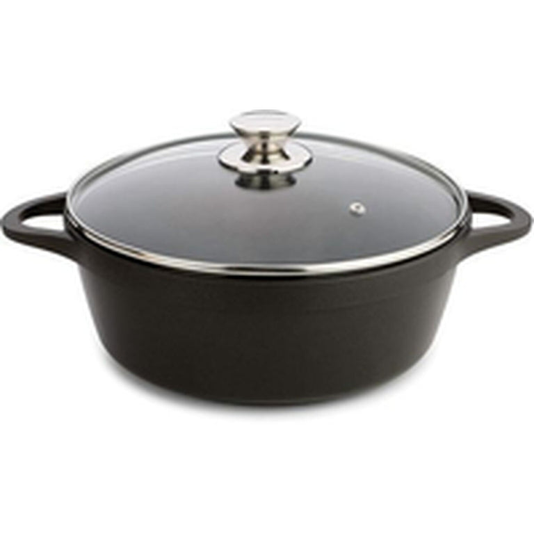 Casserole avec Couvercle Valira BLACK IND 24CM Ø 24 cm