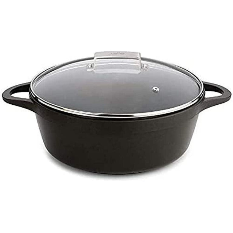 Casserole avec Couvercle Valira BLACK IND 24CM Ø 24 cm
