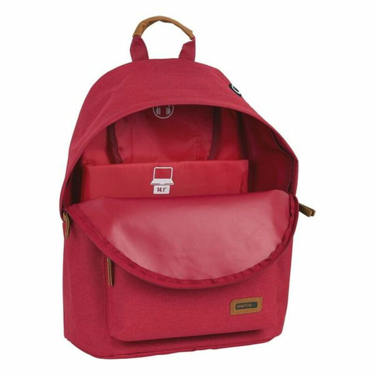 Sacoche pour Portable Safta 14,1'' Rouge