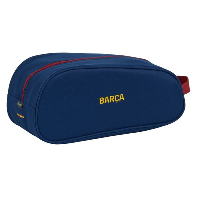 Range-Chaussures de Voyage F.C. Barcelona Bordeaux Blue marine (34 x 15 x 18 cm)