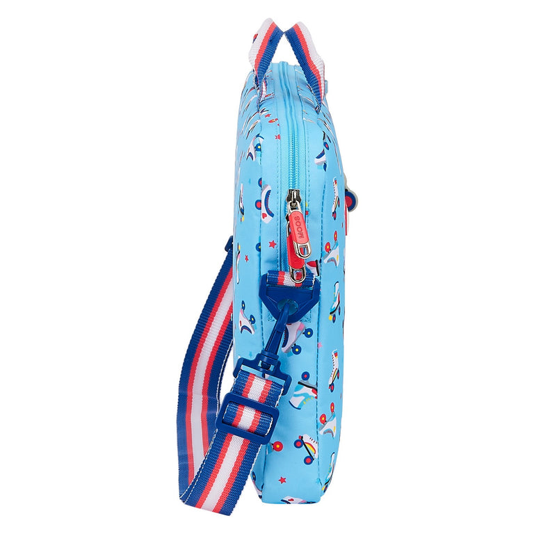 Housse pour ordinateur portable Rollers Moos Multicouleur Bleu clair