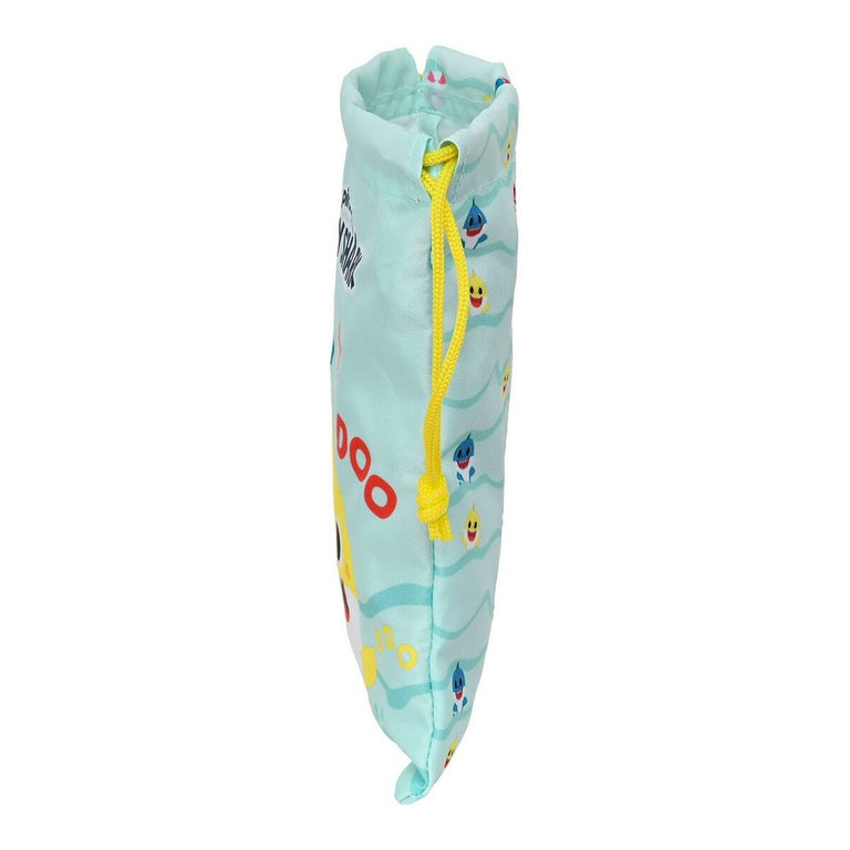 Sac à goûter Baby Shark Beach Day Jaune Bleu clair (20 x 25 x 2 cm)