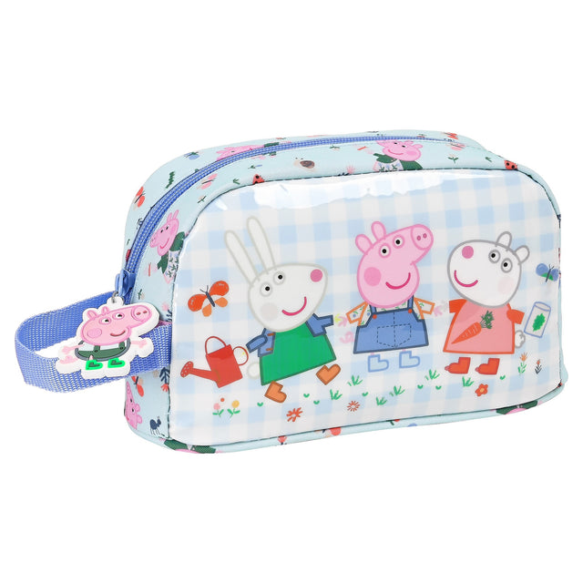 Sac à goûter Peppa Pig Urban farmer 21.5 x 12 x 6.5 cm Bleu Multicouleur